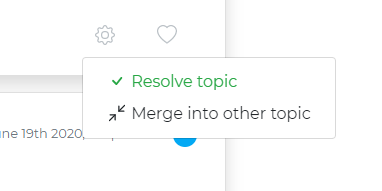 Features to merge and complete feedback